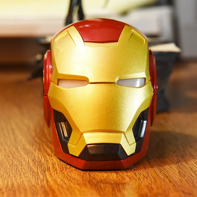 civil war iron man helmet bluetooth speaker Iron Man Wireless Helmet Speaker with Mic – Bluetooth, LED Eyes, Recha –  Chinar Cart