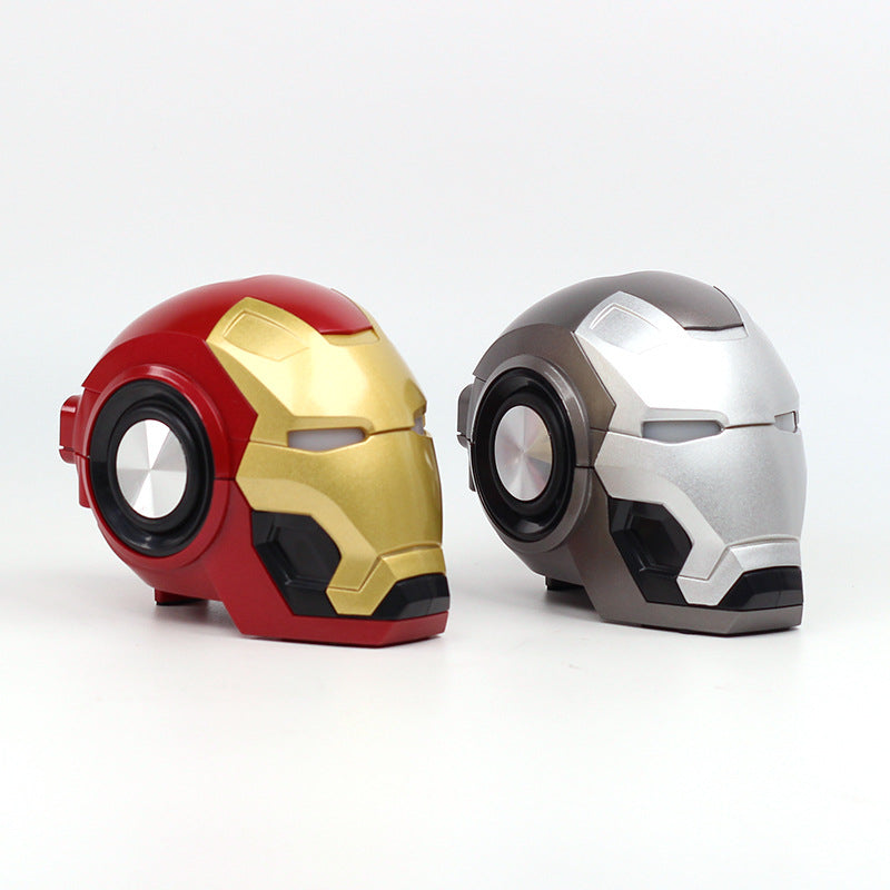 iron man bluetooth helmet Iron Man Wireless Helmet Speaker with Mic – Bluetooth, LED Eyes, Recha – Chinar Cart