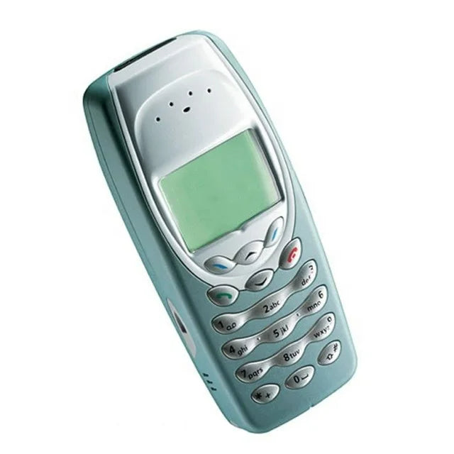 Ancien Nokia 3410 GSM - Téléphone Vintage à Réparer (ne S'allume Plus) Pièce Détachée