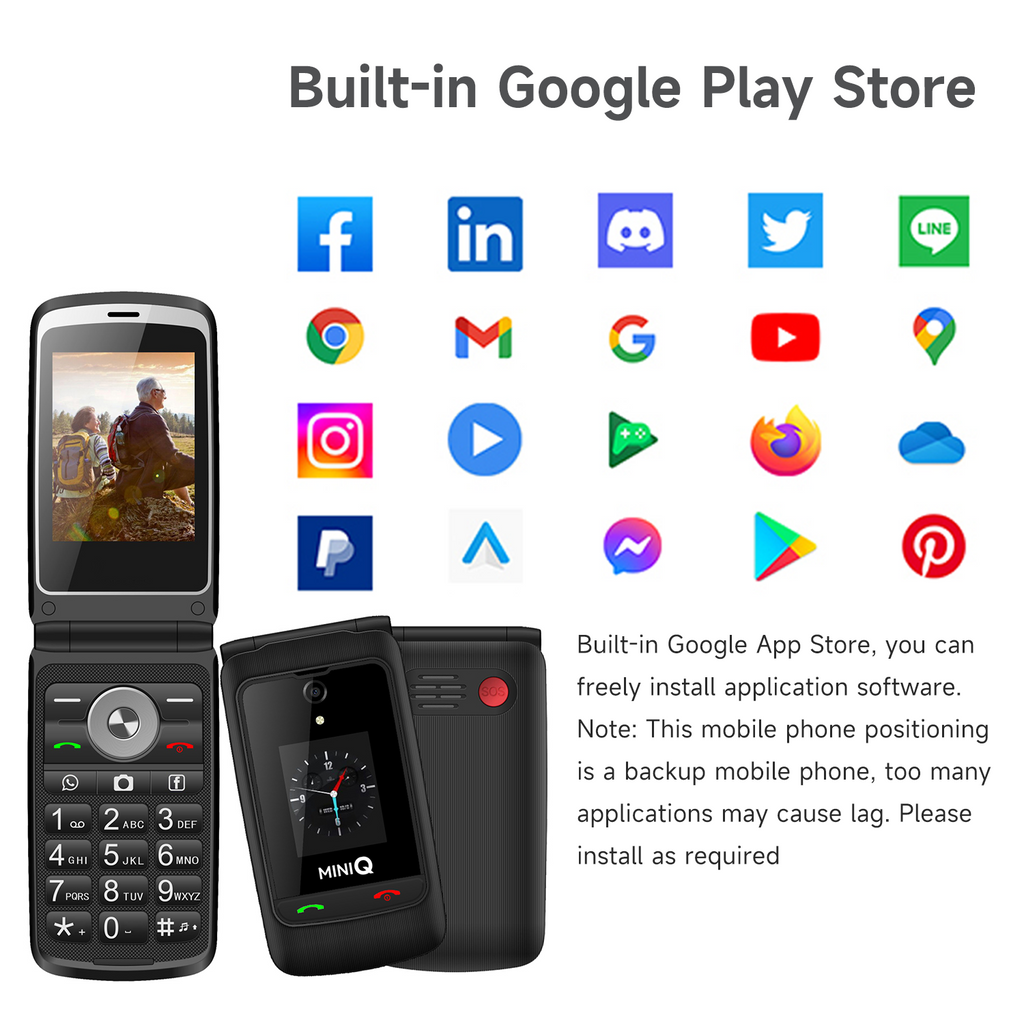 Xiaomi Mi TIQ Q3 Mini Flip Phone Android