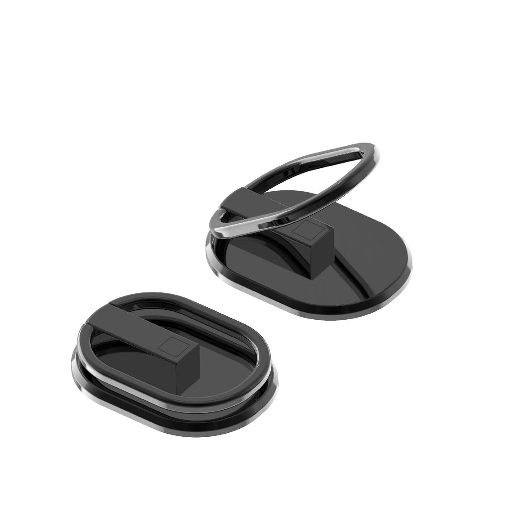 Miniso Shiny Metal Phone Ring Holder(Black)