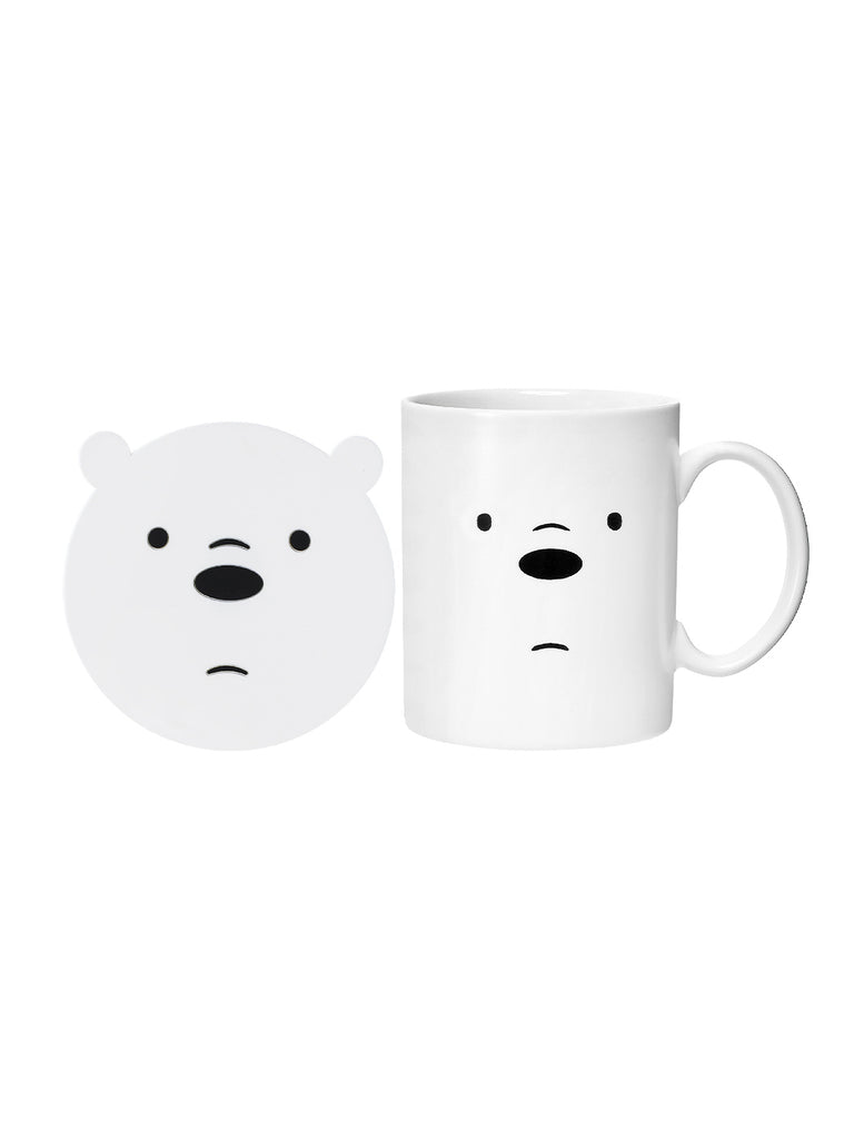 Miniso We Bare Bears Ceramic Mug (Ice Bear)