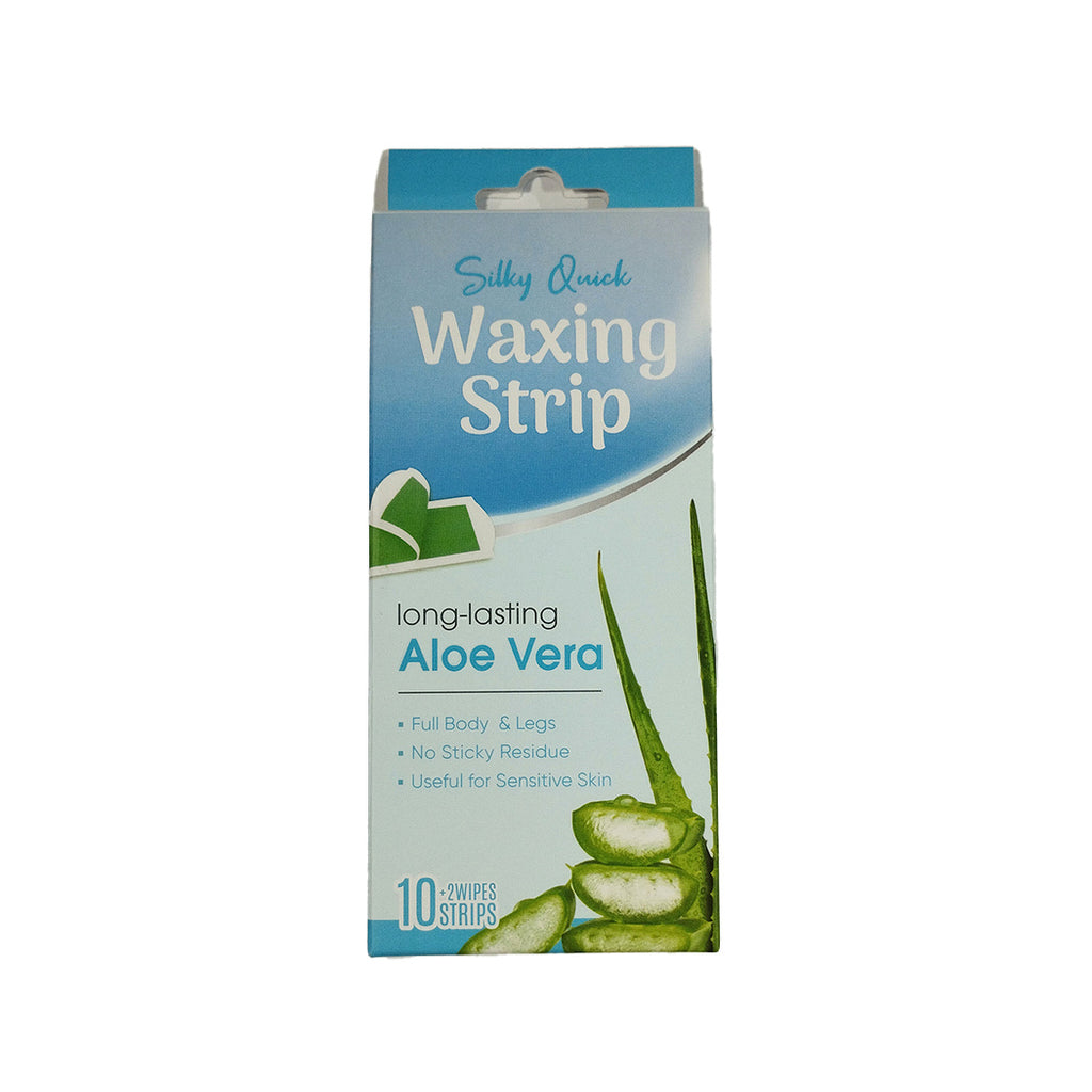 Miniso Miniso Silky Quick Waxing Strip 10 Strips + 2 Wipes(Aloe Vera)