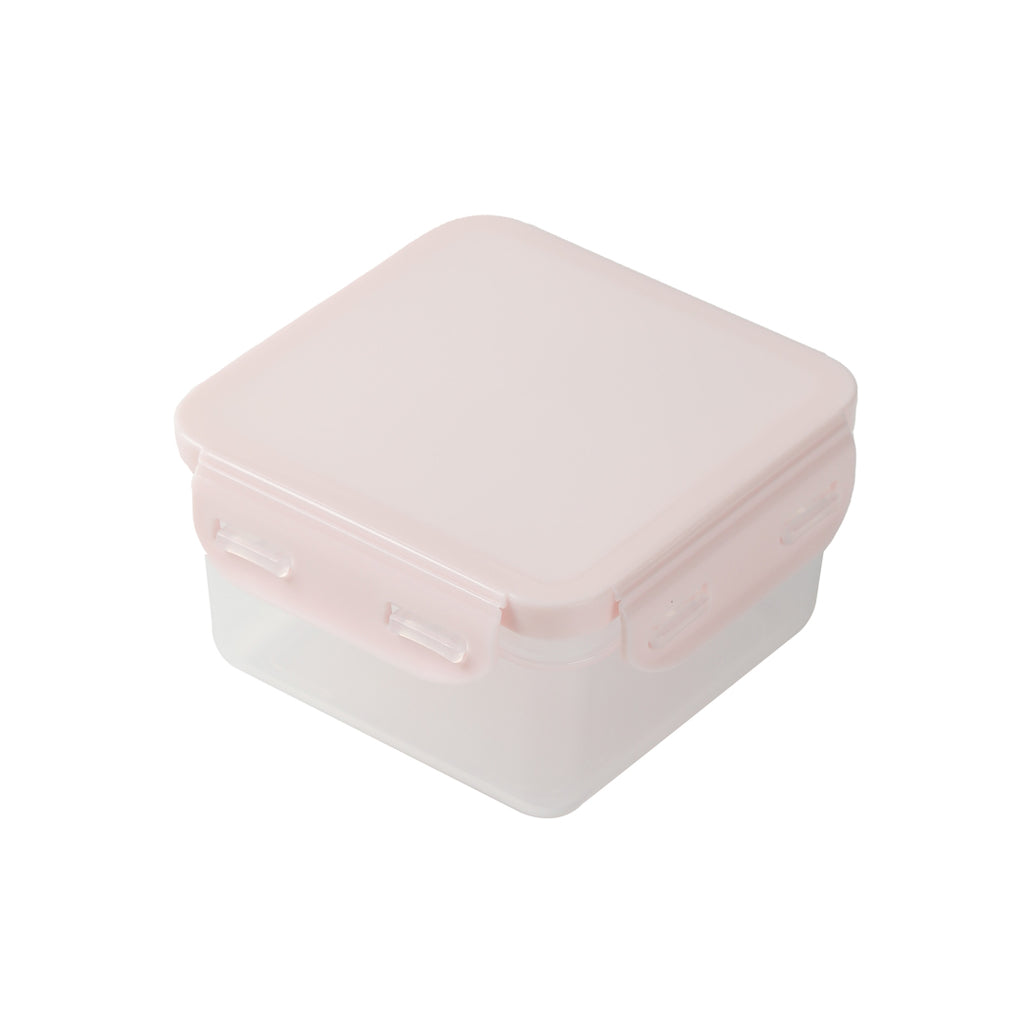 Miniso Macaron Color Square Food Storage Container (330mL)(Pink)