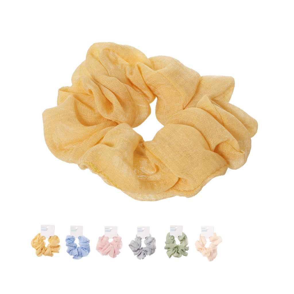 Miniso Pink Series Solid Color Hair Scrunchie