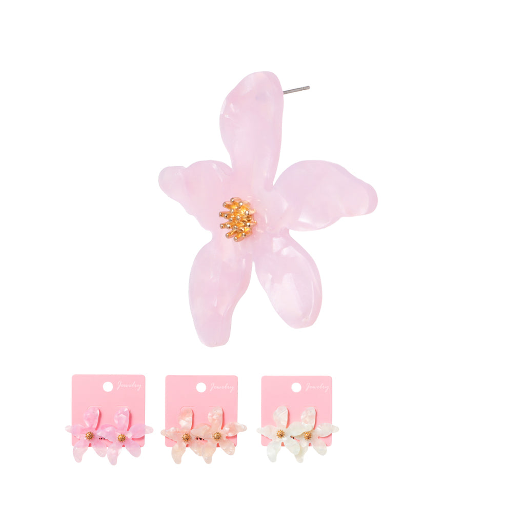 Miniso Flower Series Earrings (1 Pair)