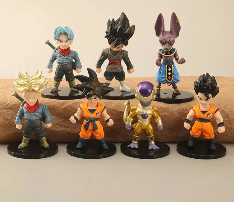 Yokai Dragon Ball Z Characters 7pcs Set 10-12cm