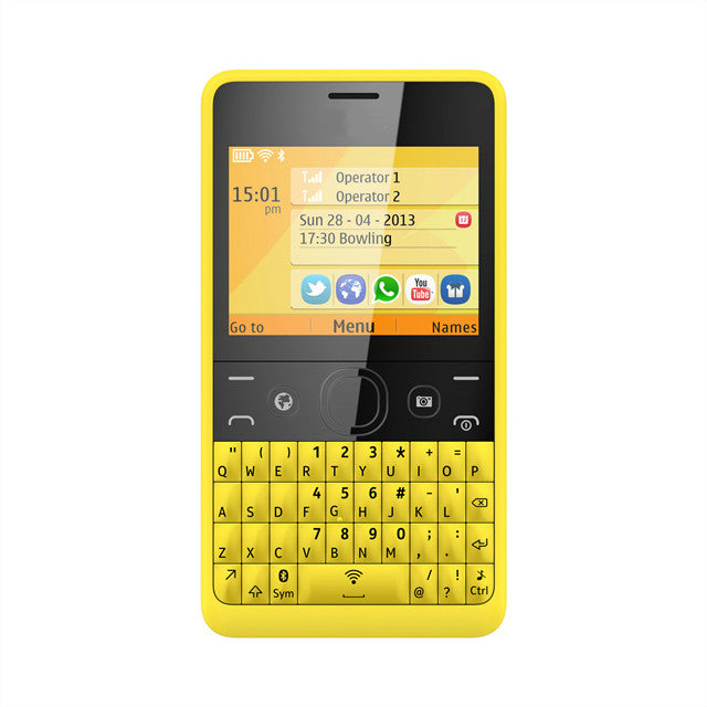 Nokia Asha 210 qwerty Mobile Phone Original