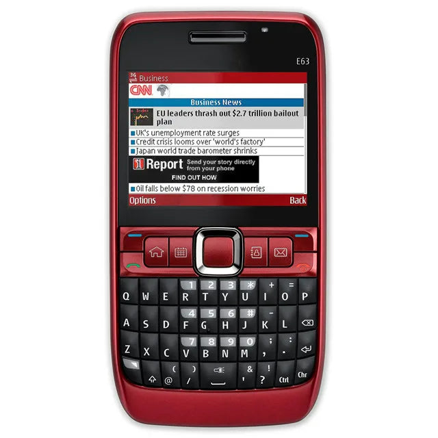 Nokia E63 Original QWERTY Mobile Phone