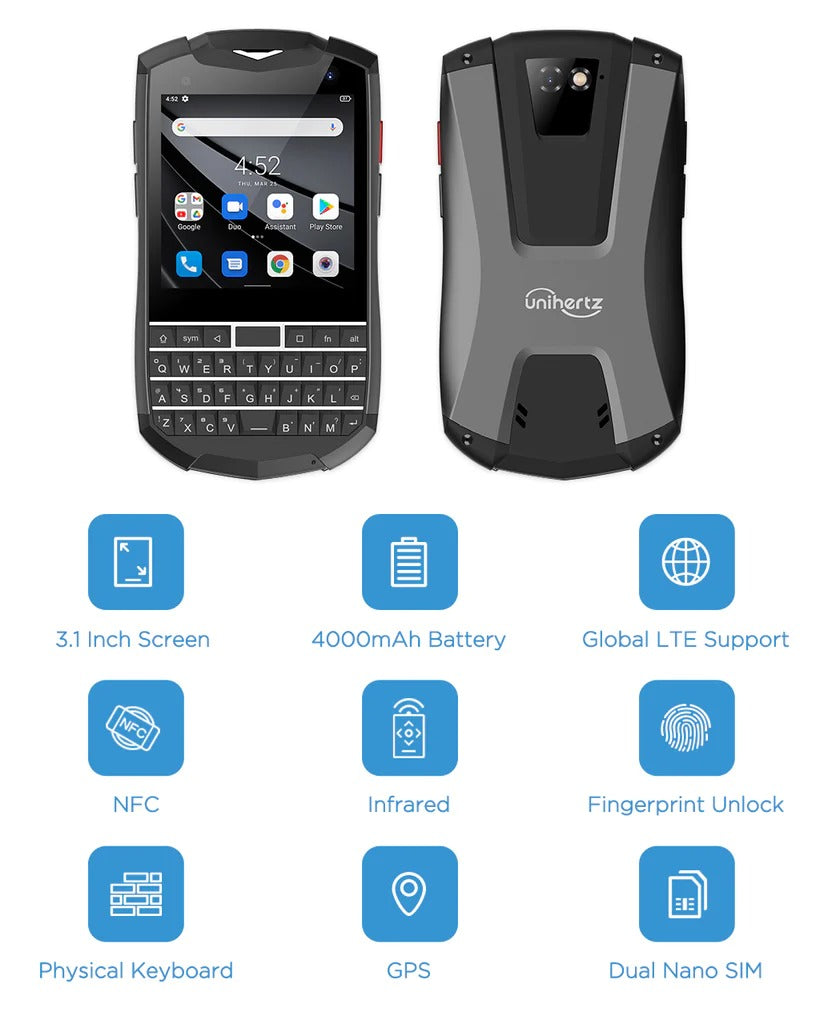 Unihertz online Titan Dual Sim Smartphone