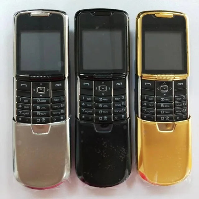 Nokia 8800 Gold & Silver Edition SIM フリー Nokia 8800 Gold Golden Arte Sim Free 3G GSM Mobile Phone 4GB