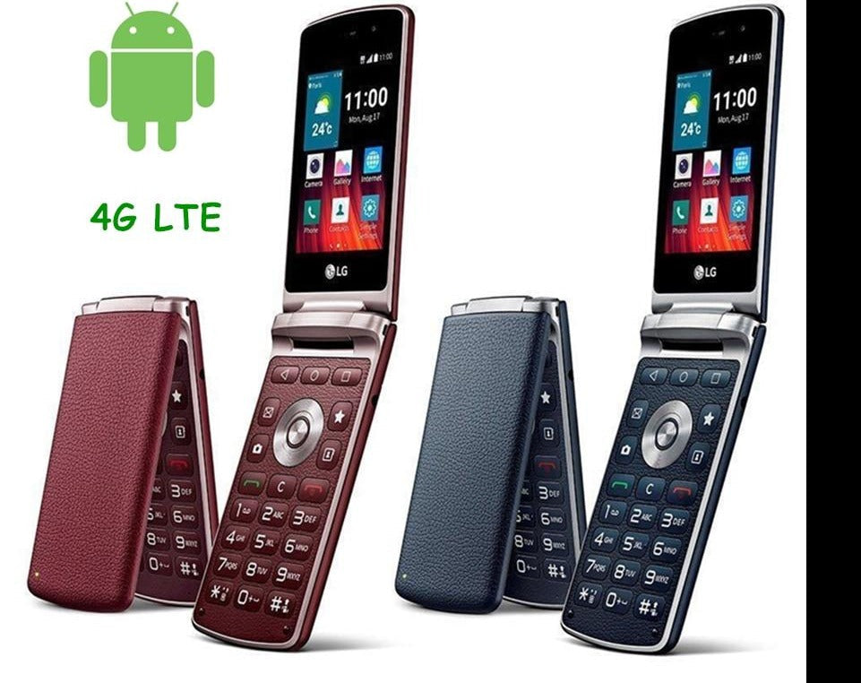 LG Wine Smart H410 4G Android Flip Phone - astore.in