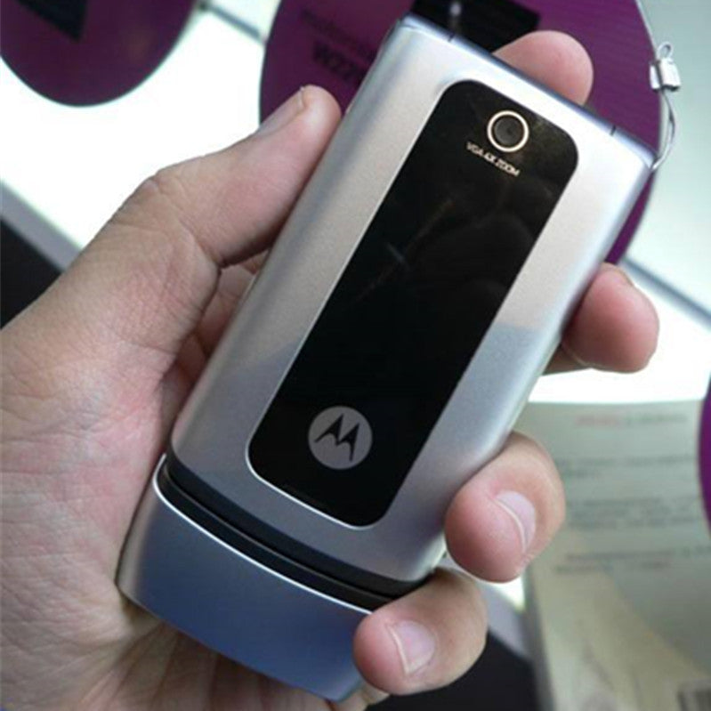 Telefono Vintage Motorola W375 Flip Nero, Internazionale, Aperto Mai Usato, In Confezione Completa - Foto 2