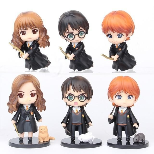 Yokai Harry Potter 6pcs Set 8cm Action Figure
