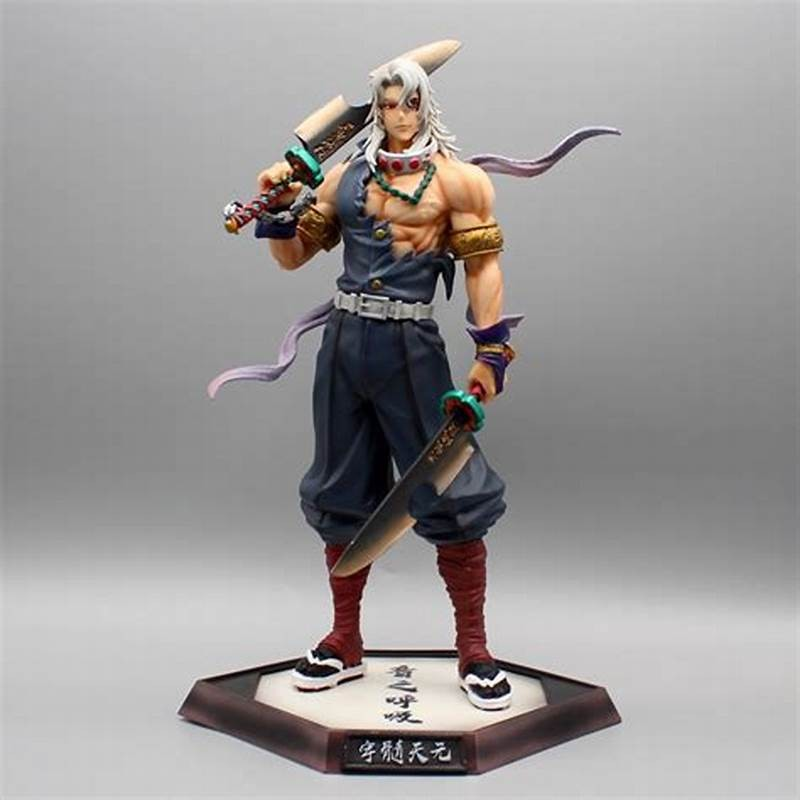 Yokai Demon Slayer Hashira Tengen Uzui Action Figure 30cm