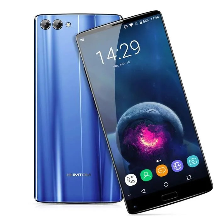 HOMTOM S9 plus 16MP camera 4GB 64GB fingerprint smartphone 4050 mAh battery