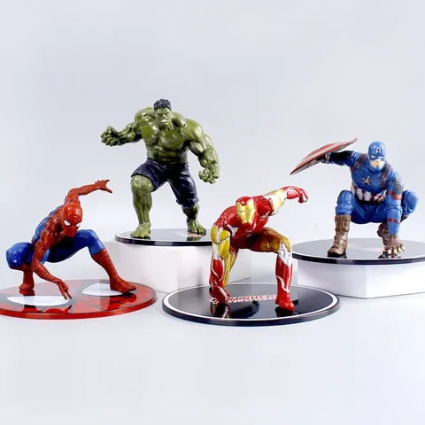 Yokai Avengers 4pcs Set 9-13cm Action Figure